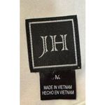 JH Womens Dress‎ Shift Midi Long Sleeve Paisley Lined Stretch Crew Neck Medium Photo 4