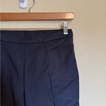 Akris Punto  Wool Blend Francoise Slim-Straight Pants in Navy Blue 4 Photo 5