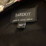 Bardot Womens Dress Size 12 Mini Floral Black Ruffle Samara Rose Garden NEW Photo 12