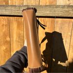 Fossil  MULTICOLOR PATCHWORK CROSSBODY BROWNS/TAN leather purse hobo lines fall Photo 6