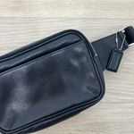 Coach  Black Leather Belt Bag Photo 3
