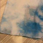 Prince Peter White & Blue Cropped Ripped T Photo 2