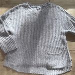 Habitat  Textured Gray Sweater Photo 1