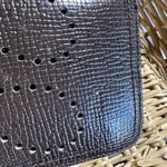 Orla Kiely Punched Stem Brown Leather‎ wallet Photo 10