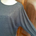 Garnet Hill linen Shift dress size small Photo 2