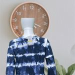 Michael Kors Tie Dye Navy Blue Pullover Photo 4