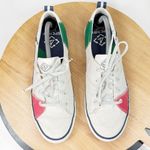 Sperry  Crest Vine Bionic Sailcloth Sneaker Shoes White Pink Green 10 Photo 3