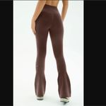 Splits59  Raquel High Waist Flared Leggings 30" Dark Chocolate Brown Creme M $128 Photo 2