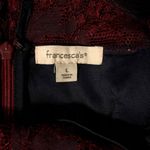 Francesca’s Blue Red Floral Lace Women’s Sleeveless Dress Size Large Photo 13