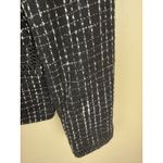 Evan Picone Evan-Picone Women’s Black & White Plaid Blazer Jacket Size 16 Timeless Style Photo 3