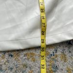 Good American Resort Faux Leather Short Sleeve Button-Up Shirt Bone Women’s 2X Photo 8