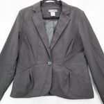 Mark Eisen George Black Blazers Jackets Coats Business Notched Stripes Large 12 Photo 3