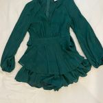 Hello Molly Forest Green Romper Photo 1
