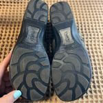 Born | Woman’s Slip On Clog Shoe Silver Metallic 9‎ Heeled Gray Photo 6