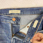 Madewell  Jeans Womens 26 Blue Denim Raw Hem Perfect Vintage Crop Jean Photo 3