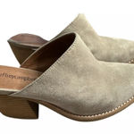 Jeffrey Campbell Tan Mules with Almond Toe Photo 0