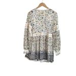 Free People  Cherry Blossom Mini Dress in Ivory Floral Combo Photo 2