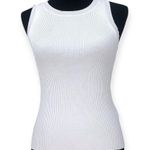 Blu Pepper NWT Blue Pepper L Sleeveless Ribbed Women's Crew Neck Knit Pullover Top Sweater Photo 0