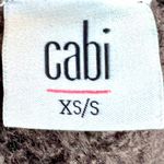 CAbi  Oversized Brown Cable Knit Cardigan Sweater XS/S Cape Sleeve Open Front Photo 9