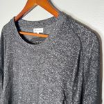 Peloton brushed gray crew neck oversized soft sweatshirt pullover size medium Photo 1