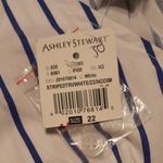 Ashley Stewart Striped Blouse Size 22 Photo 3