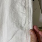 Current/Elliott  The Vanessa Jean Size 31 Winter White Out Denim Flare Cotton New Photo 3