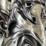 SO NWT  Size Medium Shortie High Rise The Sporty Short Swirl of grays and white Photo 6