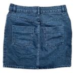 ASOS black faded denim mini skirt size 6 trendy classic casual coastal cowgirl Photo 1