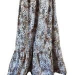 Sea New York Lana Animal Print Smocked Dress Size L Photo 3