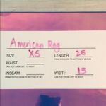 American Rag  EUC babydoll scoop neck tee Photo 3