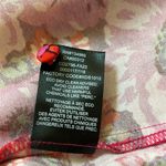 For Love & Lemons  ‘Lauren’ Red Floral Long Sleeve Front Cut Out Mini Dress Small Photo 11