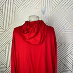 SoulCycle  Star Logo‎ Cropped Red Hoodie Sweatshirt Size US Medium Photo 10
