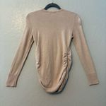 Motherhood Maternity beige long sleeve crew neck knit sweater size small Photo 10