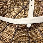 Etienne Aigner NWT  VTG 90s‎ Burgundy Croc-Embossed Leather Belt Gold Tone Detail Photo 7