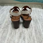 Soda Shoes Soda Tan and Brown Chunky Heel Sandals Size 7 Photo 2