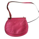 Vera Bradley  Women's Leather Crossbody Purse Red Geometric Pattern‎ Photo 0