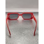 Women's Red Big sunglasses Photo 3