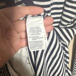 J.Crew Navy White Cowl Neck Pullover | Small Photo 4