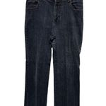 kim rogers 305-002 Straight Jeans Women's 8P 8 30x28 Blue Mid Rise Stretch Photo 0