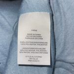 Thread & Supply Womens Button Up Fleece Shirt Jacket Sky Blue Size Large NWT Photo 10