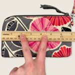 Vera Bradley  Zip Zip Wristlet Cheery Blossoms Red Pink Floral Large Zip Wallet Photo 7