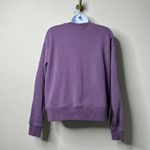 Reebok  Purple Women's Cozy Graphic Crewneck Pullover Medium Photo 4