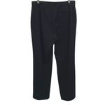 Gap  Womens Wool Blend Wide Leg Stretch Dress Pants Black‎ Size 10A Photo 2