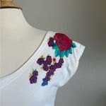 Johnny Was  | White Floral Embroidered Women's Tunic dress Photo 2