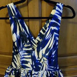 Romeo + Juliet Couture Romeo & juliet Blue/White dress Photo 1