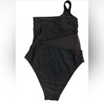 Women’s Medium Black Swimsuit With Mesh. Tried On But Never Worn Photo 1