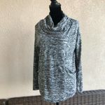 Altar'd State Womens Top Sz S Intimates Heather Gray Black Slouchy Cowl Neck NEW Photo 16
