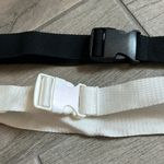 Seatbelt style belts. One size fits most Black Photo 1