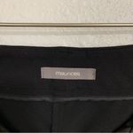 Maurice's  Solid Black Dress Pants Office Career Wear Size 4 Short Photo 4