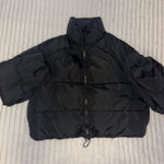 ZARA  Puffer Jacket Cropped Black  Photo 0